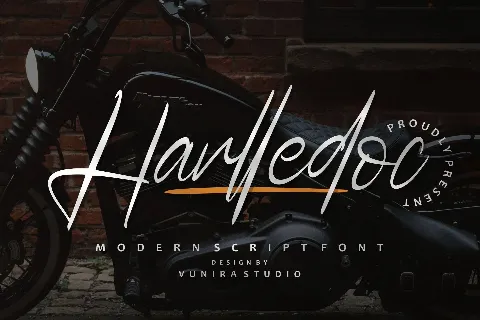 Harlledoc font