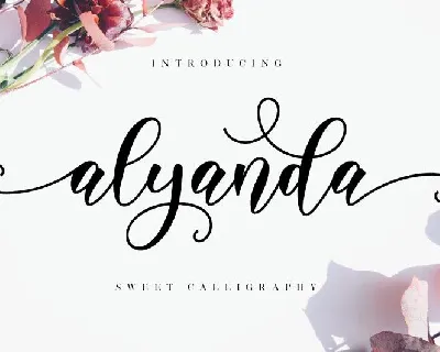 Alyanda Calligraphy font
