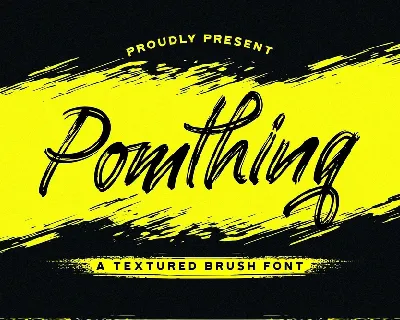 Pomthinq font