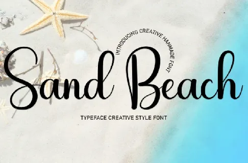 Sand Beach Script font
