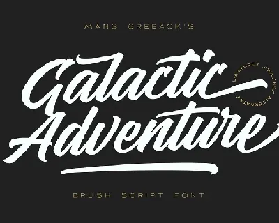 Galactic Adventure font
