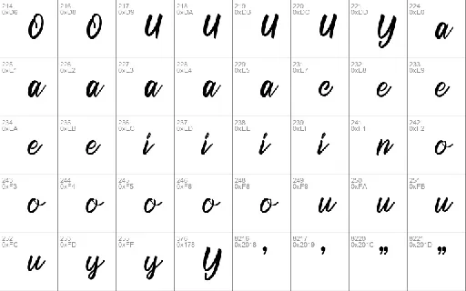 Farmhouse Handwritten Typeface font