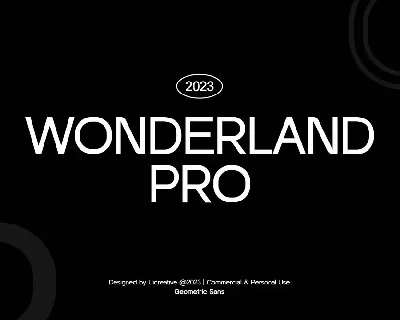 WONDERLAND PRO font