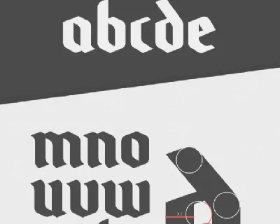 Odale Typeface font