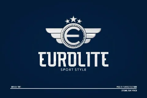 Eurolite Sport font