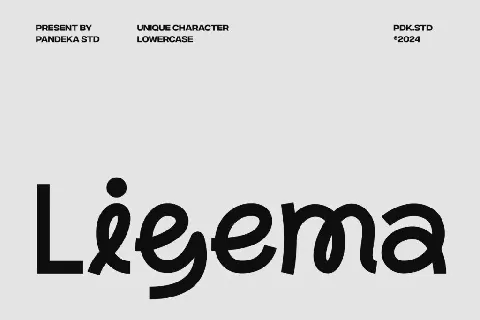 Ligema DEMO font