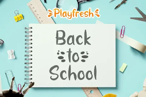 Playfresh font