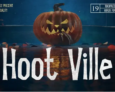 Hoot Ville font