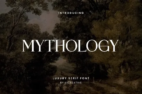 Mythology font