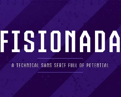 Fisionada font