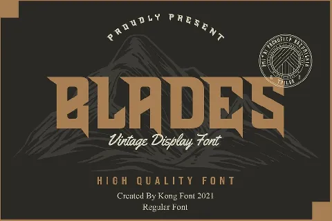 Blades font