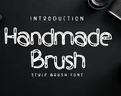 Handmade Brush font