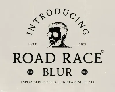 Road Race Blur font
