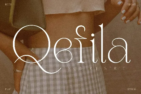 Qefila Typeface font