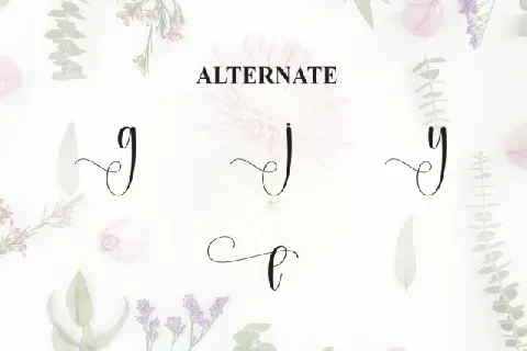 Variety Calligraphy font