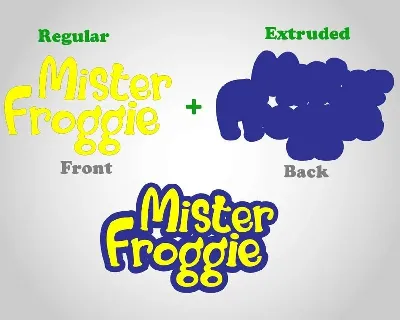 Mister Froggie font