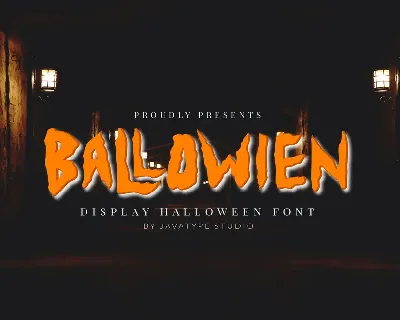 Ballowien font