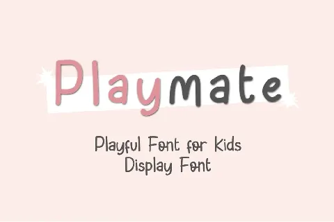 Playmate font