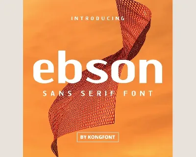Ebson font
