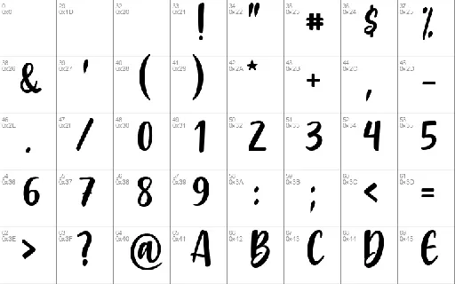 Gabelisa Script Typeface font