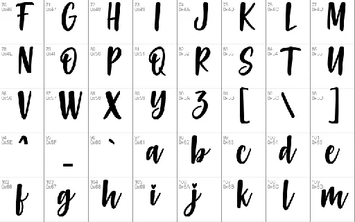 Gabelisa Script Typeface font
