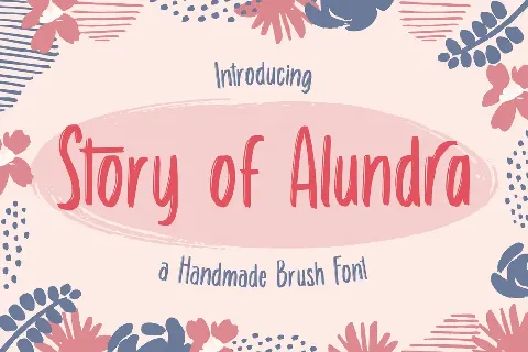 Story of Alundra font