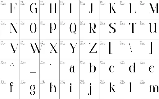 Permola Display font