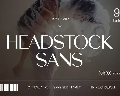 HeadstockSans font