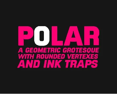 Polar font