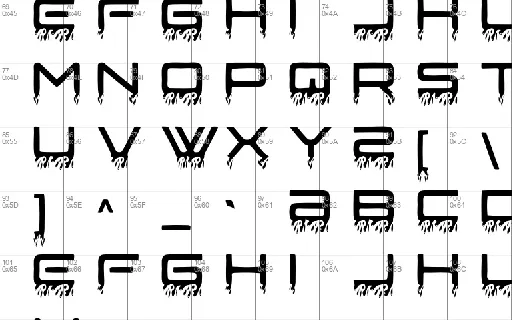 Mblobor font