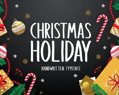 Christmas Holiday font