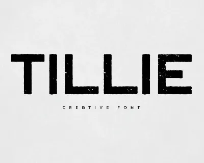 Tillie font