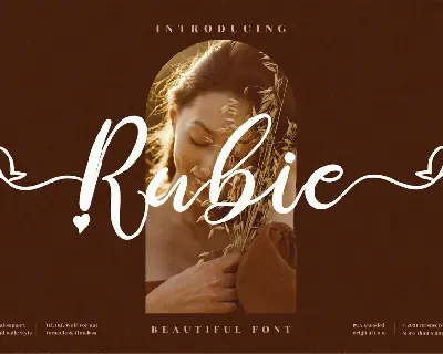 Rubie font