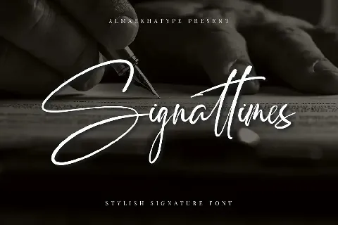 Signattimes font