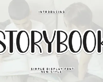 Storybook Display font