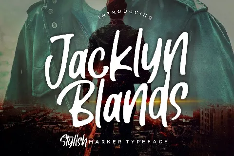 Jacklyn Blands font