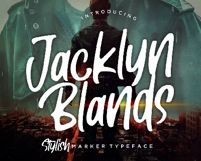 Jacklyn Blands font