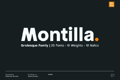 Montilla DEMO font