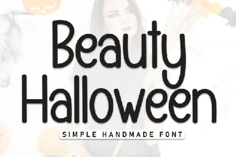 Beauty Halloween Display font