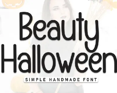 Beauty Halloween Display font