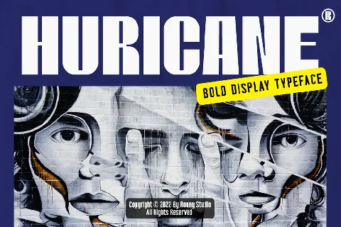 Huricane font