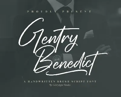 Gentry Benedict font
