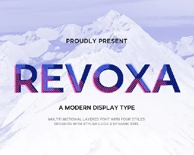 Revoxa font