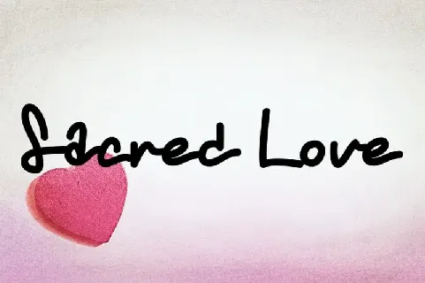 Cute Valentine Script font