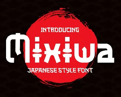 Mixiwa font