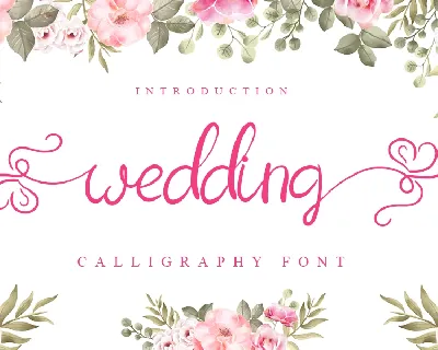 Wedding font