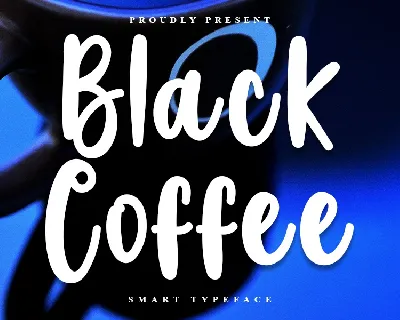 Black Coffee font