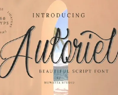 Auloriel Script font
