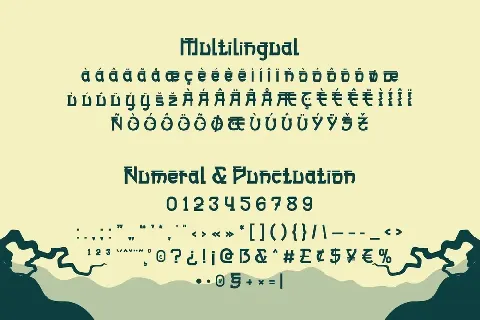 BAMIDA font