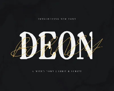 Deon Berney font